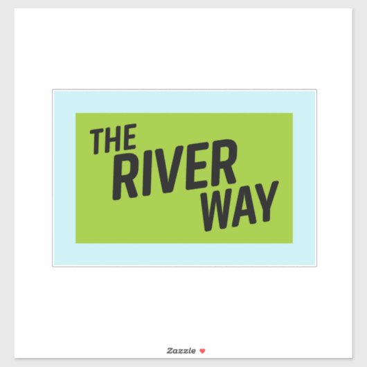 De Rivierweg Sticker (Vel)