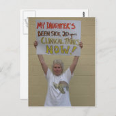 de rivka de tests cliniques carte postale (Devant / Derrière)