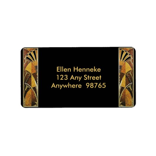 De Roaring 20s Etiket (Voorkant)