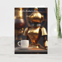 De robot Barista Vaderdag