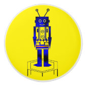 "De Robot" Keramische Knop (Voorkant)