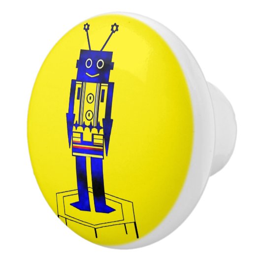 "De Robot" Keramische Knop (Rechts)