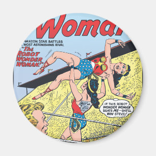 De Robot Wonder Woman Magneet