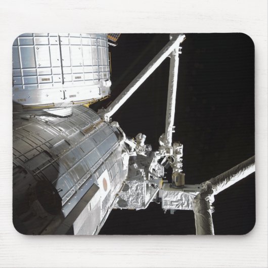 De robotarm van de Japanse Experiment Modu 2 Muismat (Voorkant)