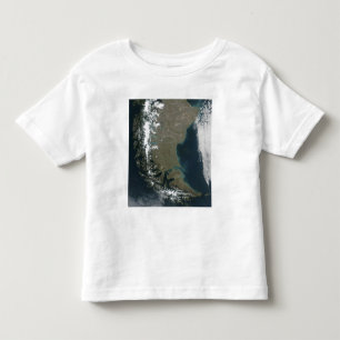 De robuuste, met sneeuwklemmen beklede Andes Kinder Shirts