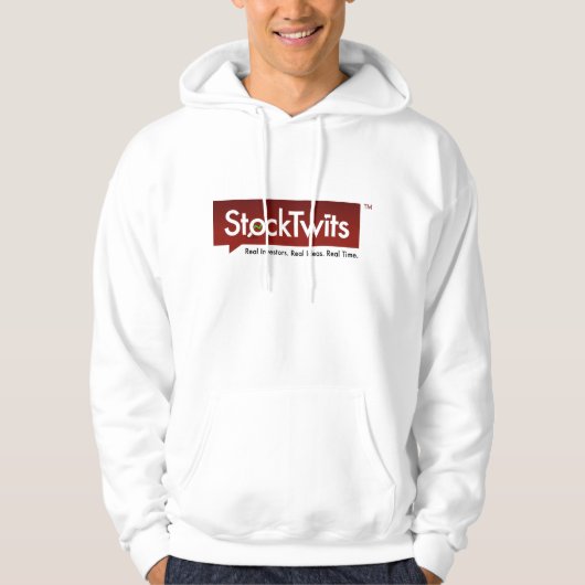 De "roche sweat - shirt à capuche de StockTwits" (Devant)