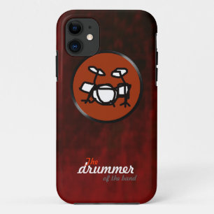de rockband drummer iPhone 11 hoesje