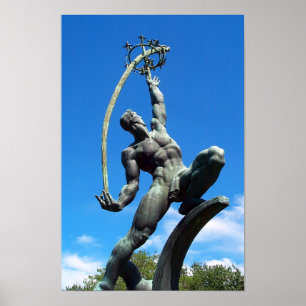 De Rocket Thrower Poster