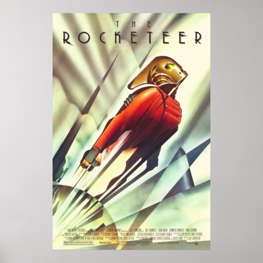 De Rocketeer Poster (Voorkant)