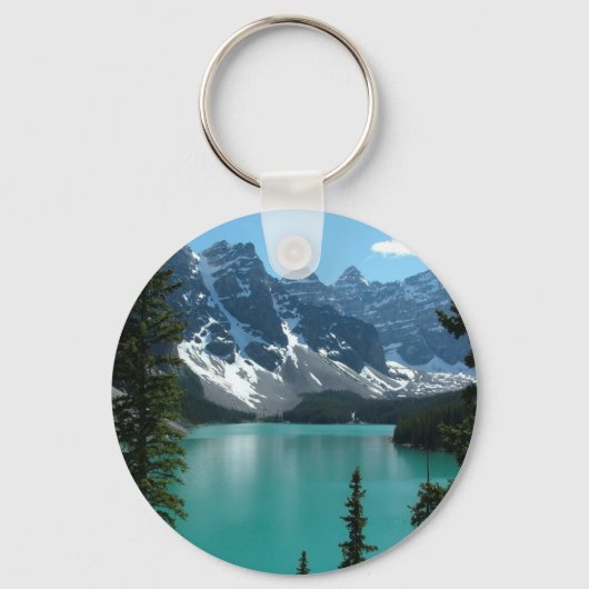 De Rockies - Moraine Lake Sleutelhanger (Voorkant)