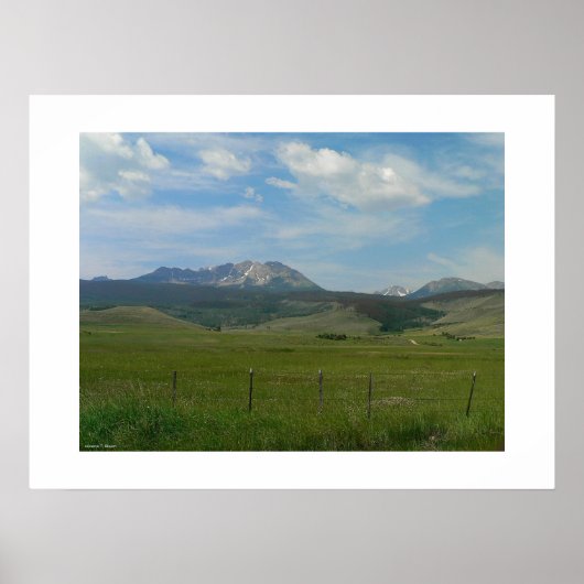 De Rockies Poster (Voorkant)