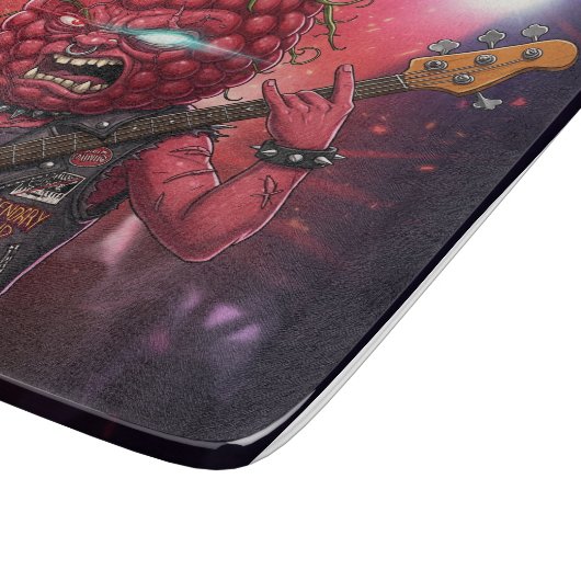 De Rockstar Raspberry Snijplank (Hoek)