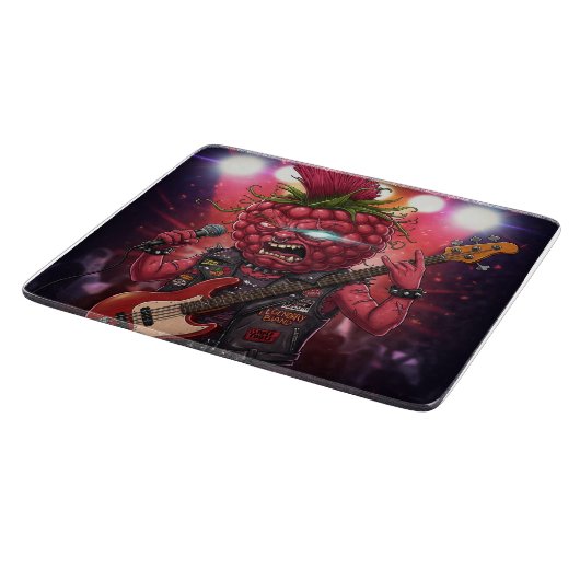 De Rockstar Raspberry Snijplank (Hoek)