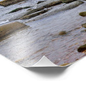 De Rocky Beaches van Montauk, Long Island, NY Foto Afdruk (Hoek)