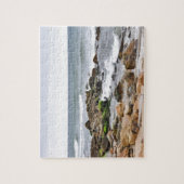 De Rocky Beaches van Montauk, Long Island, NY Legpuzzel (Verticaal)