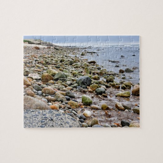 De Rocky Beaches van Montauk, Long Island, NY Legpuzzel (Horizontaal)
