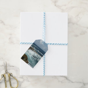 De Rocky Coast and Blue Ocean van Aruba Cadeaulabel