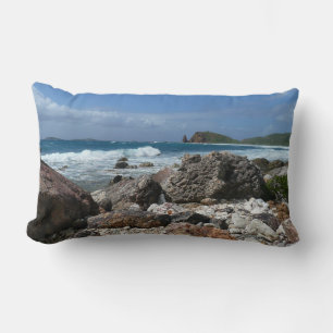 De Rocky Coast and Blue Ocean van Aruba Kussen