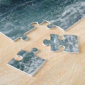 De Rocky Coast and Blue Ocean van Aruba Legpuzzel (Zijkant)