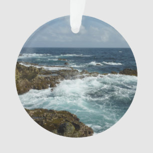 De Rocky Coast and Blue Ocean van Aruba Ornament
