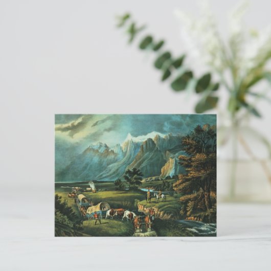 De Rocky Mountains Briefkaart (Staand voorkant)