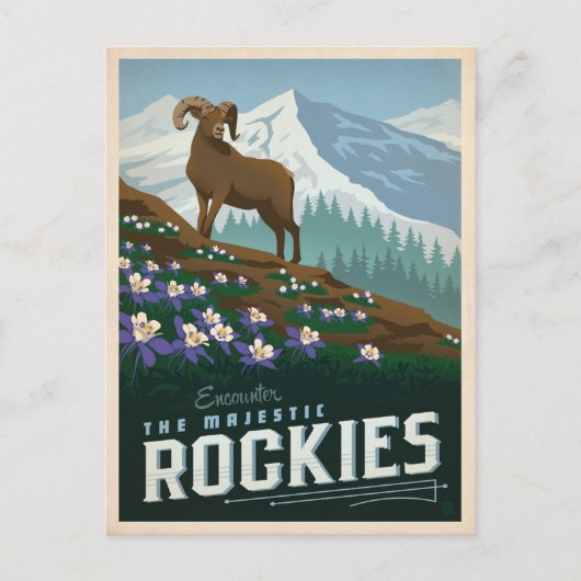 De Rocky Mountains | Colorado Briefkaart (Voorkant)