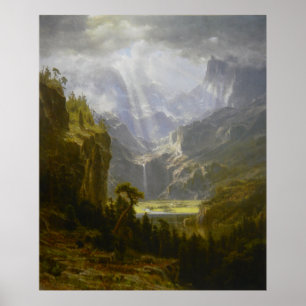 De Rocky Mountains, Lander's Peak (1863) Poster