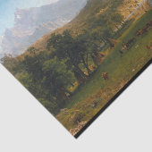 De Rocky Mountains, Lander's Peak Tissue Paper Tissuepapier (Detail)