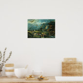 De Rocky Mountains Poster (Keuken)