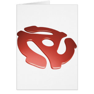 De rode 3D Adapter van 45 t/min