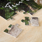 de rode bank legpuzzel (Zijkant)