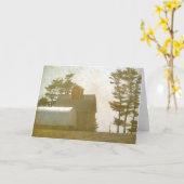 De Rode Barn Kaart (Gele Bloem)