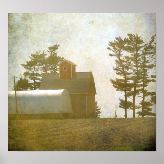 De Rode Barn Poster (Voorkant)