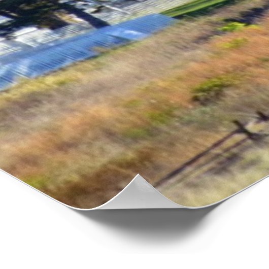 De Rode Barn Poster (Hoek)