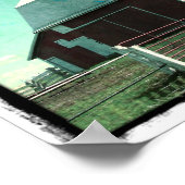 De Rode Barn Poster (Hoek)