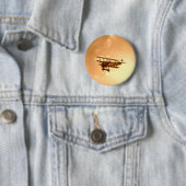 De Rode Baron Ronde Button 5,7 Cm (In situ)