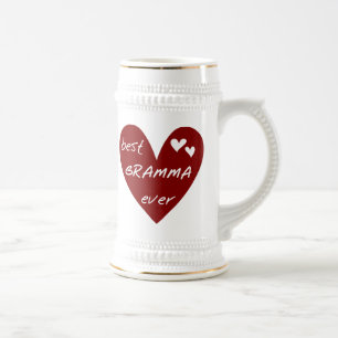 De rode Beste ooit T-shirts Gramma en de Giften Bierpul