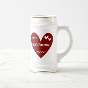 De rode Beste ooit T-shirts Grammie en de Giften Bierpul