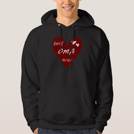 De rode Beste ooit T-shirts Oma en de Giften van (Voorkant)