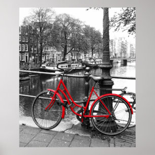 De Rode Bike 1 Poster