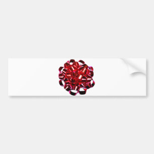 De rode Boog van Kerstmis Bumpersticker