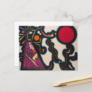 De Rode Cirkel van Wassily Kandinsky Briefkaart