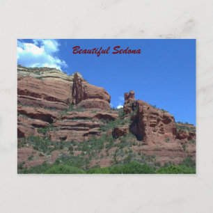 De Rode Cliffs van Sedona-Briefkaart Briefkaart
