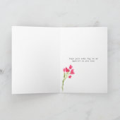 De rode Dag van de Naam van de hibiscusbloem Kaart (Binnen)