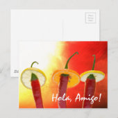 De Rode, De Hete, De Chili Briefkaart (Voorkant / Achterkant)