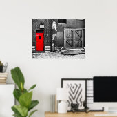 De rode deur poster (Thuiskantoor)