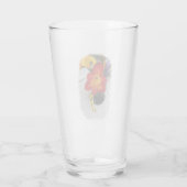 De rode diepheid glas (Achterkant)