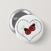 De rode draad ronde button 5,7 cm (Voorkant /achterkant)