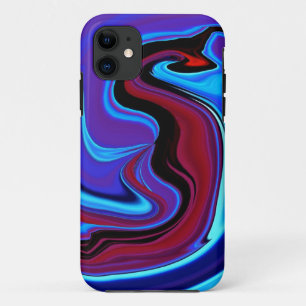 De rode draak Abstract iPhone 11 Hoesje