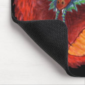 De rode draak muismat (Hoek)